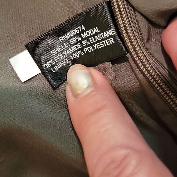 NWOT Boston Proper Olive Tank Top Sz 12 - Picture 11 of 13